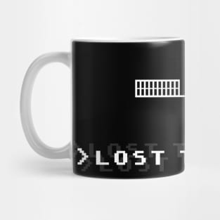 Lost Terminal Logo (white) Mug